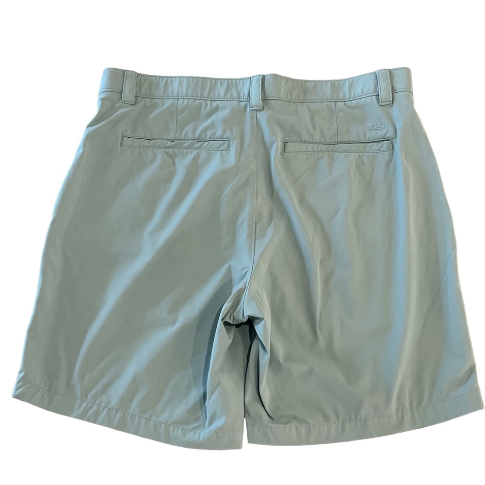 Southern Tide Shorts Mens 35 Blue 8" Brrr Performance Stretch Golf - Picture 2 of 8